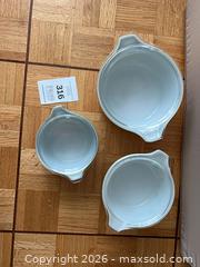 MaxSold Auction: vintage Pyrex casserole dish in the Spring Blossom pattern  - Ottawa (Ontario, Canada) PARTNER MANAGED Downsizing Online Auction - Gladwin Crescent (STORAGE)