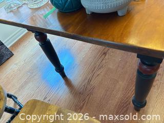 MaxSold Auction: Solid Wood Farmhouse Dining Table D - Newmarket (Ontario, Canada) Downsizing Online Auction - Alex Doner Drive