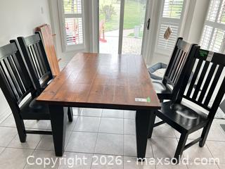 MaxSold Auction: Solid Wood Mission/Farmhouse/Rustic Chairs D - Newmarket (Ontario, Canada) Downsizing Online Auction - Alex Doner Drive