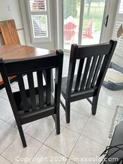 MaxSold Auction: Solid Wood Mission/Farmhouse/Rustic Chairs D - Newmarket (Ontario, Canada) Downsizing Online Auction - Alex Doner Drive