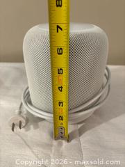 MaxSold Auction: Apple HomePod (original) White Wi?Fi Siri Smart Speaker - Central Saanich (British Columbia, Canada) PARTNER MANAGED Moving Online Auction - Butler Crescent