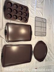 MaxSold Auction: Bakeware & Kitchen Set with Glass Casseroles, Knife Block, Colander - Central Saanich (British Columbia, Canada) PARTNER MANAGED Moving Online Auction - Butler Crescent