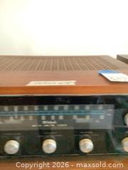 MaxSold Auction: McIntosh MR74 AM/FM Tuner Wood Cabinet Glass Front - Los Angeles (California, USA) PARTNER MANAGED Estate Sale Online Auction - Waring
