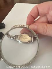 MaxSold Auction: Vintage LUXURY Art Deco Sterling Silver Mechanical Wristwatch - Los Angeles (California, USA) SELLER MANAGED Downsizing Online Auction - Fallbrook Avenue.