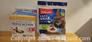 MaxSold Auction: Catit brand filters for cat fountain & Mop head - Toronto (Ontario, Canada) SELLER MANAGED Moving Online Auction -  Roncesvalles Avenue (CONDO)