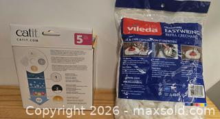 MaxSold Auction: Catit brand filters for cat fountain & Mop head - Toronto (Ontario, Canada) SELLER MANAGED Moving Online Auction -  Roncesvalles Avenue (CONDO)
