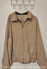 MaxSold Auction: Cutter & Buck brand. Faux suede/velour vintage men's jacket (L) - Toronto (Ontario, Canada) SELLER MANAGED Moving Online Auction -  Roncesvalles Avenue (CONDO)