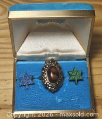 MaxSold Auction: Vintage costume ring & Canadian Centennial pins - Toronto (Ontario, Canada) SELLER MANAGED Moving Online Auction -  Roncesvalles Avenue (CONDO)