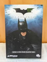 MaxSold Auction: DC Direct Batman Dark Knight Figure 1/6 Scale  - Kingston (Ontario, Canada) SELLER MANAGED Downsizing Online Auction - Woodbine Road
