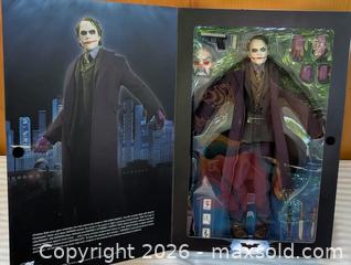 MaxSold Auction: DC Direct The Joker Dark Knight Figure 1/6 Scale MINT  - Kingston (Ontario, Canada) SELLER MANAGED Downsizing Online Auction - Woodbine Road