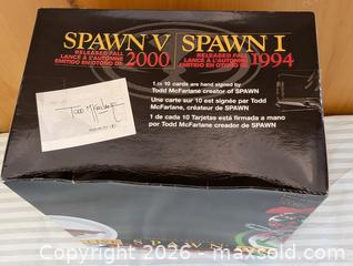 MaxSold Auction: Spawn Action Figure Set Mint  - Kingston (Ontario, Canada) SELLER MANAGED Downsizing Online Auction - Woodbine Road
