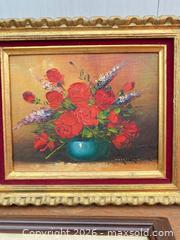 MaxSold Auction: Original Framed Oil on Canvas Paintings (Lot of 4–6) - Tiverton (Rhode Island, USA) SELLER MANAGED Reseller Online Auction -  Main Road