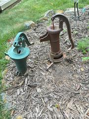 MaxSold Auction: Garden Decor Set with Birdbath, Statues & Metal Pumps - Virginia Beach (Virginia, USA) PARTNER MANAGED Downsizing Online Auction - Eden Way Virginia Beach