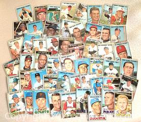 MaxSold Auction: 1967 Topps/OPC Baseball LARGE Lot of 161 Different Cards - Ajax (Ontario, Canada) SELLER MANAGED Reseller Online Auction - Harwood Ave. N (STORAGE)