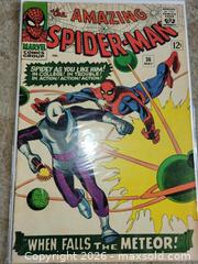 MaxSold Auction: *RARE* Silver Age The Amazing Spiderman Marvel Comics #36 Spider-man - East Zorra-Tavistock (Ontario, Canada) SELLER MANAGED Downsizing Online Auction - Highway 59 (hidden Valley Estates)
