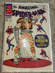 MaxSold Auction: *RARE* Silver Age The Amazing Spiderman Marvel Comics #47 Spider-man - East Zorra-Tavistock (Ontario, Canada) SELLER MANAGED Downsizing Online Auction - Highway 59 (hidden Valley Estates)