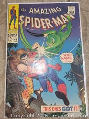 MaxSold Auction: *RARE* Silver Age The Amazing Spiderman Marvel Comics #49 Spider-man - East Zorra-Tavistock (Ontario, Canada) SELLER MANAGED Downsizing Online Auction - Highway 59 (hidden Valley Estates)