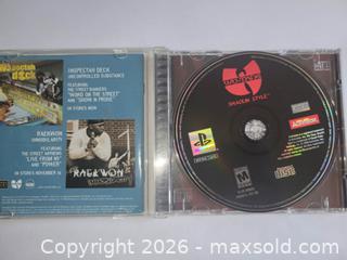 MaxSold Auction: *RARE* Wu Tang Shaolin Style PS1 Playstation 1 Video Game - East Zorra-Tavistock (Ontario, Canada) SELLER MANAGED Downsizing Online Auction - Highway 59 (hidden Valley Estates)