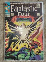 MaxSold Auction: Silver Age Fantastic Four Marvel Comics #53 HTF - East Zorra-Tavistock (Ontario, Canada) SELLER MANAGED Downsizing Online Auction - Highway 59 (hidden Valley Estates)