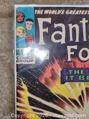 MaxSold Auction: Silver Age Fantastic Four Marvel Comics #53 HTF - East Zorra-Tavistock (Ontario, Canada) SELLER MANAGED Downsizing Online Auction - Highway 59 (hidden Valley Estates)