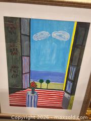 MaxSold Auction: "Creative Ways" by Bruno Andrade — Acrylic on Paper, 24 x 18 in - Flower Mound (Texas, USA) PARTNER MANAGED Estate Sale Online Auction - International Parkway