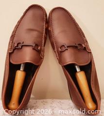 MaxSold Auction: Authentic &Certified-High-End Luxury SALVATORE FERRAGAMO Dress Shoes/Loafers US 11/EU 44.5 - Ottawa (Ontario, Canada) SELLER MANAGED Downsizing Online Auction -  Russell Road
