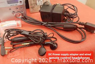MaxSold Auction: Cleaned & Tested-Complete Package-SONY MZ-N505 MD Minidisc Player/Recorder - Ottawa (Ontario, Canada) SELLER MANAGED Downsizing Online Auction -  Russell Road