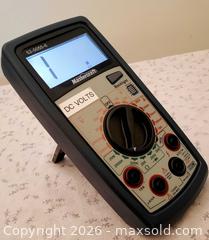 MaxSold Auction: High End Mastercraft Multimeter 52-0055-6 w/Large LCD Display & Backlight+Probes+Carry Bag - Ottawa (Ontario, Canada) SELLER MANAGED Downsizing Online Auction -  Russell Road