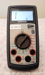 MaxSold Auction: High End Mastercraft Multimeter 52-0055-6 w/Large LCD Display & Backlight+Probes+Carry Bag - Ottawa (Ontario, Canada) SELLER MANAGED Downsizing Online Auction -  Russell Road