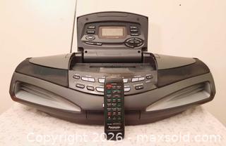 MaxSold Auction: High Quality PANASONIC Late Model Cobra Top Boombox/Ghetto Blaster w/ Compatible Remote - Ottawa (Ontario, Canada) SELLER MANAGED Downsizing Online Auction -  Russell Road
