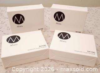 MaxSold Auction: New in Box-Lot of 4 MIES BT100 BT-100 Bluetooth Receiver/Adapter - Ottawa (Ontario, Canada) SELLER MANAGED Downsizing Online Auction -  Russell Road