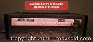 MaxSold Auction: Serviced w/New Cabinet Veneer-PIONEER SX-580 SM/FM Stereo Receiver - Ottawa (Ontario, Canada) SELLER MANAGED Downsizing Online Auction -  Russell Road