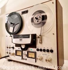 MaxSold Auction: Tested & Works AKAI GX-265D Auto Reverse Stereo Reel to Reel Tape Deck Machine - Ottawa (Ontario, Canada) SELLER MANAGED Downsizing Online Auction -  Russell Road