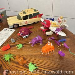 MaxSold Auction: Ghostbusters Vintage 1980s Action Figure & Vehicle Lot - Cornwall (Ontario, Canada) SELLER MANAGED Reseller Online Auction - First Street East