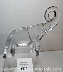 MaxSold Auction: Kosta Boda Elephant Art Glass - London (Ontario, Canada) SELLER MANAGED Downsizing Online Auction - Sterling Street
