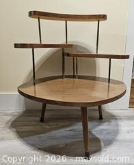 MaxSold Auction: MCM Formica Layered End Table - London (Ontario, Canada) SELLER MANAGED Downsizing Online Auction - Sterling Street