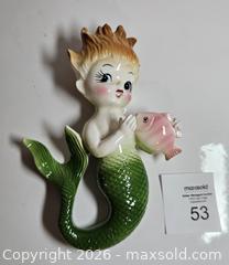 MaxSold Auction: RARE Vintage Norcrest Wall Mermaid - London (Ontario, Canada) SELLER MANAGED Downsizing Online Auction - Sterling Street