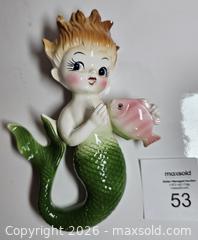 MaxSold Auction: RARE Vintage Norcrest Wall Mermaid - London (Ontario, Canada) SELLER MANAGED Downsizing Online Auction - Sterling Street