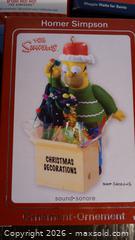 MaxSold Auction: The Simpsons Ornaments - Lincoln (Ontario, Canada) SELLER MANAGED Estate Sale Online Auction - Comfort Crescent Comfort Crescent
