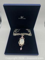 MaxSold Auction: authentic Swarovski statement pendant necklace - Richmond Hill (Ontario, Canada) SELLER MANAGED Downsizing Online Auction -  Townwood Drive