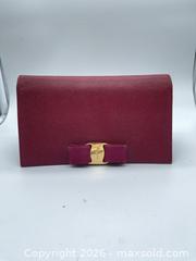MaxSold Auction: Salvatore Ferragamo "Miss Vara" Bow Wallet - Richmond Hill (Ontario, Canada) SELLER MANAGED Downsizing Online Auction -  Townwood Drive