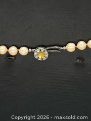 MaxSold Auction: single-strand princess-length pearl necklace  - Richmond Hill (Ontario, Canada) SELLER MANAGED Downsizing Online Auction -  Townwood Drive