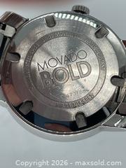 MaxSold Auction: authentic Movado BOLD Roman Numeral Index Mirror Dial Watch. - Richmond Hill (Ontario, Canada) SELLER MANAGED Downsizing Online Auction -  Townwood Drive