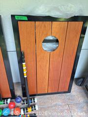 MaxSold Auction: Cornhole Boards (Pair) with Croquet Set - Oak Bay (British Columbia, Canada) PARTNER MANAGED Moving Online Auction - Victoria Avenue