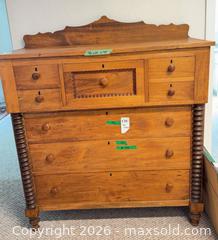 MaxSold Auction: Oak Dresser with Barley-Twist Columns - Oak Bay (British Columbia, Canada) PARTNER MANAGED Moving Online Auction - Victoria Avenue