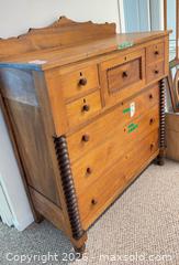 MaxSold Auction: Oak Dresser with Barley-Twist Columns - Oak Bay (British Columbia, Canada) PARTNER MANAGED Moving Online Auction - Victoria Avenue