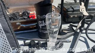 MaxSold Auction: Musician's Lot - Mackie 1402-VLZ Mixer, Microphones, Guitar Stands, Snake Cables, Cases and Assorted Music Related items - Oakland (California, USA) SELLER MANAGED Downsizing Online Auction - Carrington Street