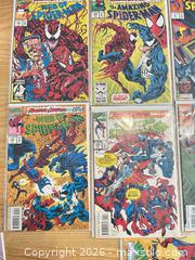 MaxSold Auction: Lot of 10+ 1990s Marvel Single-Issue Spider-Man Comics #2 thru 10 and 12 - Kitchener (Ontario, Canada) SELLER MANAGED Downsizing Online Auction - Mckenzie Avenue