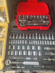 MaxSold Auction: Mixed Hand Tools & Fasteners with Multiple Plastic Organizers - Kitchener (Ontario, Canada) SELLER MANAGED Downsizing Online Auction - Mckenzie Avenue