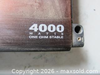 MaxSold Auction: 4000watt amp - Milton (Ontario, Canada) SELLER MANAGED Downsizing Online Auction - Guelph Line (STORAGE)